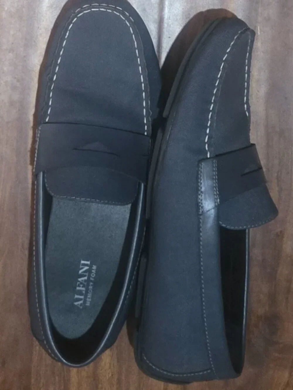 Alfani Iker Men's Penny Driving Loafers Size 9.5M Memory Foam Slip-On Shoe